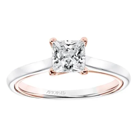 Unique Promise Rings-ArtCarved "Tayla" Engagement Ring