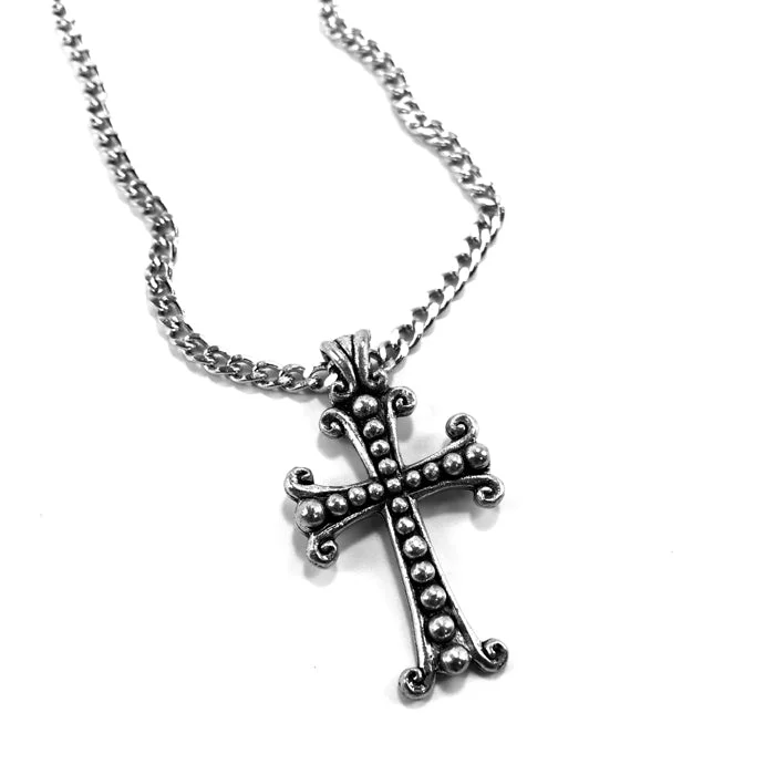 Luxury Gold Necklaces-Faith Cross Necklace on Chain