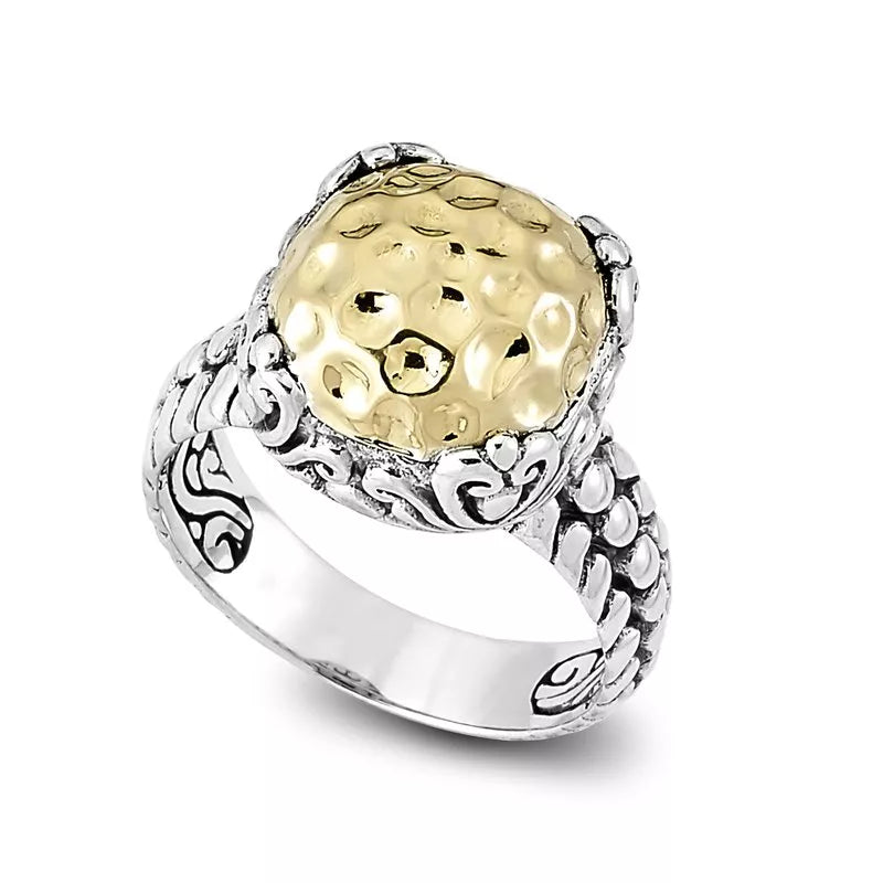 Fashion Rings for Women-Lider Ring- Silver And Gold