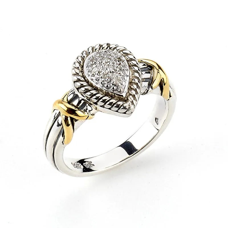 Silver Wedding Rings for Women-Sukawati Ring