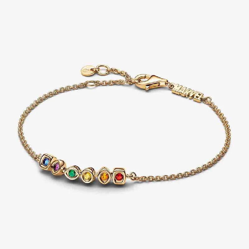 Elegant Multi-Strand Bracelets-PANDORA : Marvel The Avengers Infinity Stones Chain Bracelet