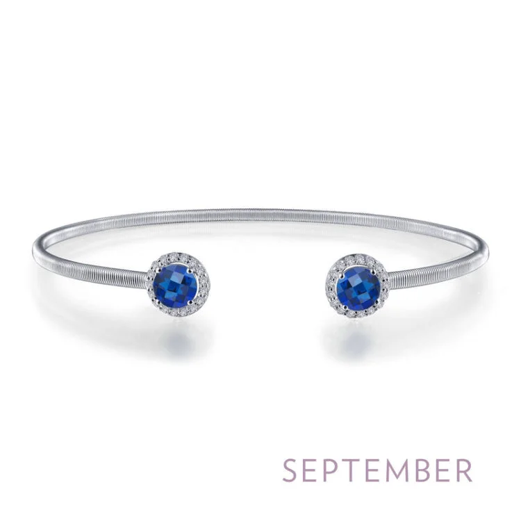 Stylish Bead Bracelets-September Birthstone Bracelet