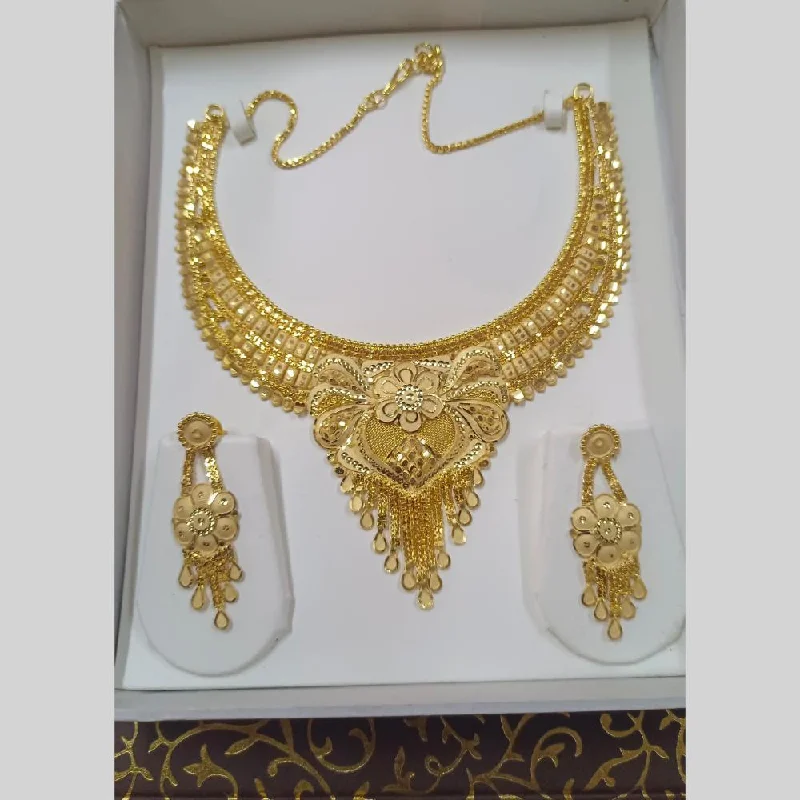 Elegant Sapphire Necklaces-Pari Art Jewellery Forming Necklace Set