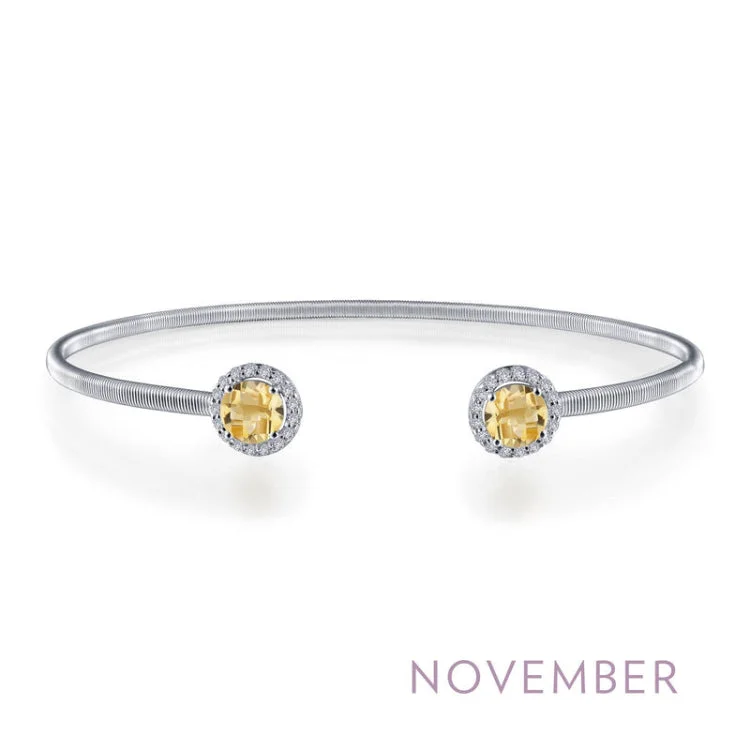 Vintage Style Bracelets-November Birthstone Bracelet