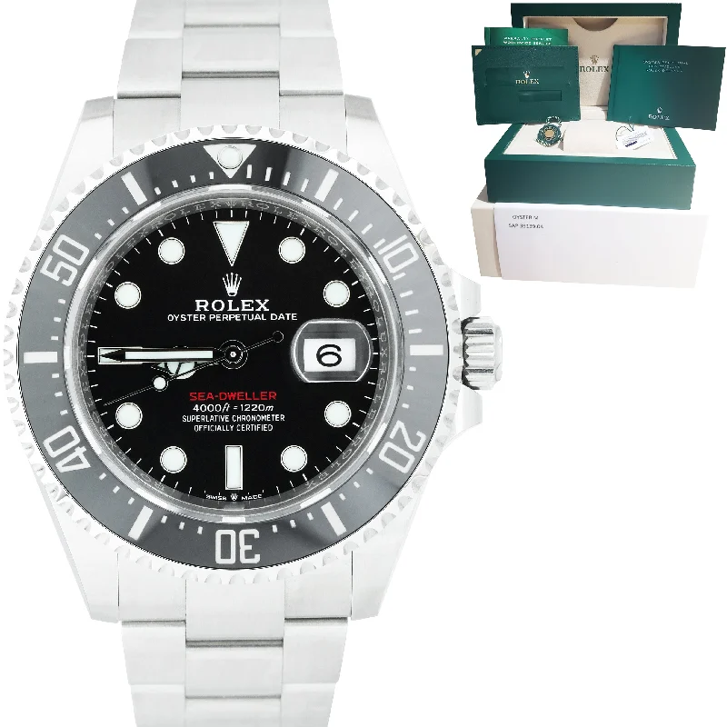 Sports Watches for Swimming-2020 Rolex Red Sea-Dweller 43mm Mark II 50th Anniversary Stainless Watch 126600